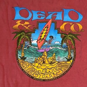 Dead & Company Playing in the Sand 2023 Official T-Shirt, Men's L